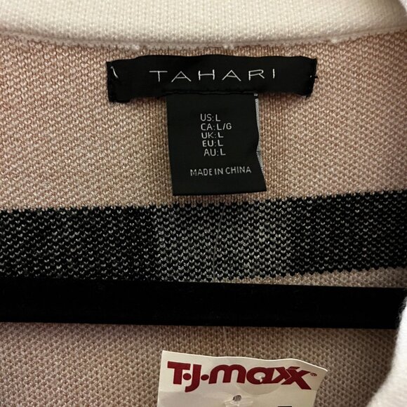 Tahari Plaid Cardigan - Picture 2 of 2